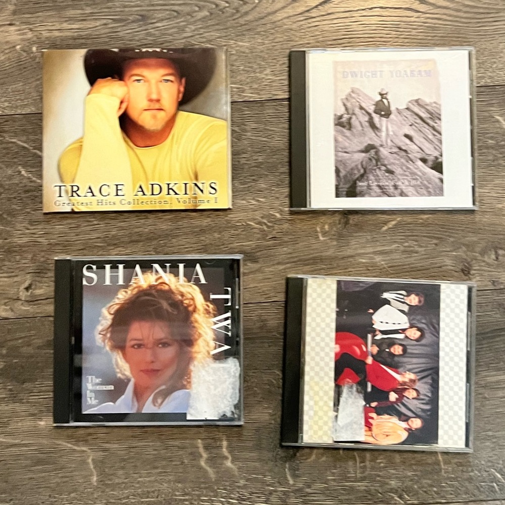 Lot of 4 Country Music CD'S‎